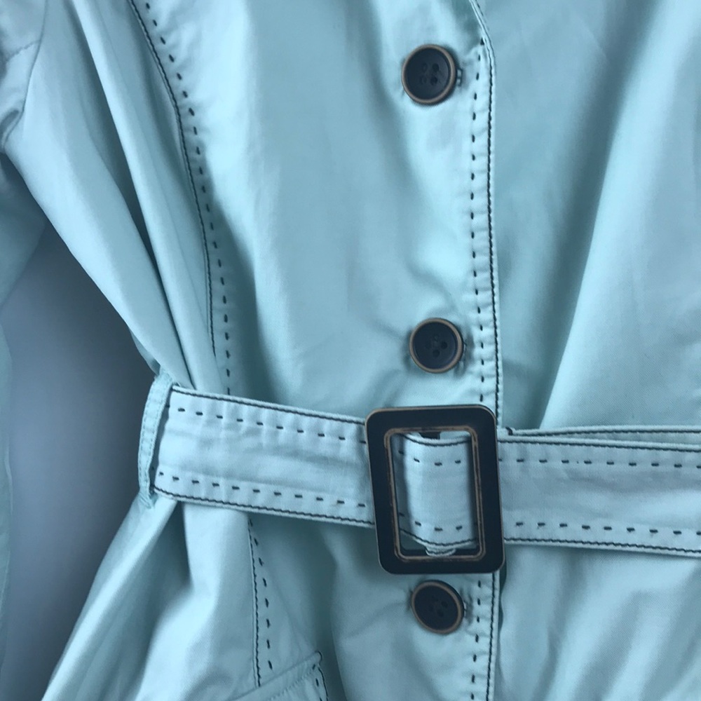 EDDIE BAUER SZ L trench jacket Stitching pattern. - Picture 4 of 8